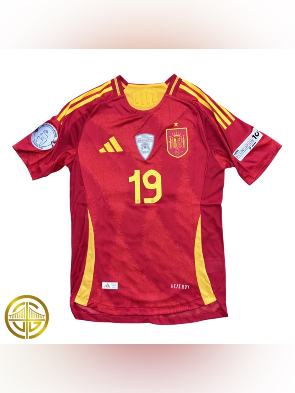#19 Lamine Yamal Jersey Spain Camiseta de la Lamine Yamal de España
